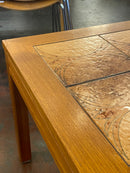 チークウッド タイルトップサイドテーブル <br> 大和店