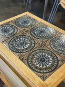 オークウッド タイルトップドロップリーフテーブル <br> 大和店