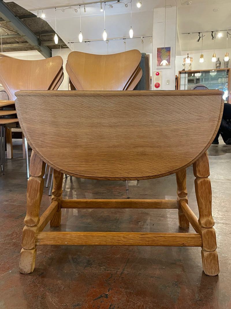 オークウッド タイルトップドロップリーフテーブル <br> 大和店