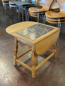 オークウッド タイルトップドロップリーフテーブル <br> 大和店