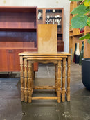 Henning Kjaernulf <br>オークウッド タイルトップネストテーブル <br>Denmark<br>大和店