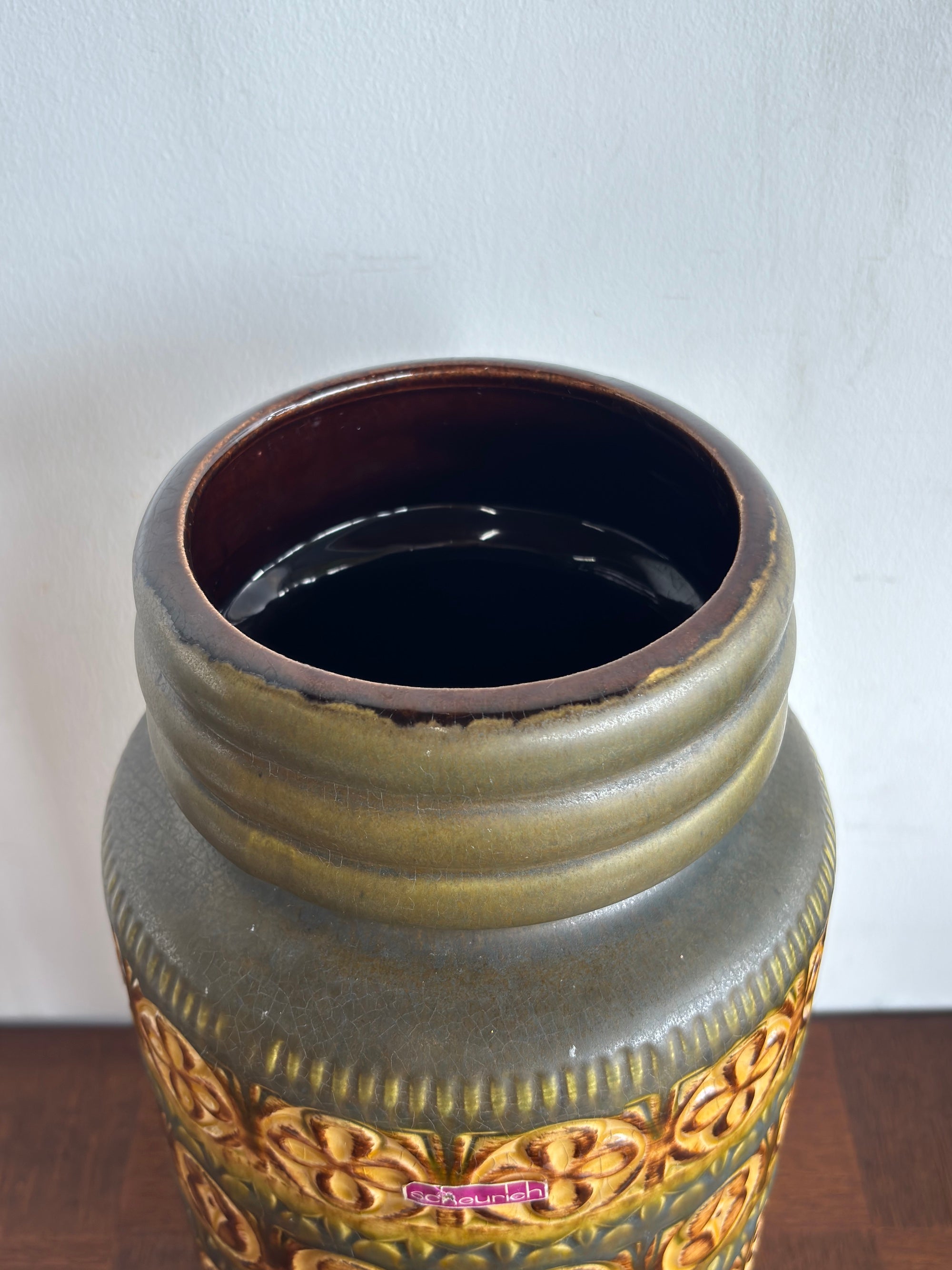 Scheurich 289/47 - Fat Lava - セラミック フラワーベース - 1960's-1970's , West Germany - 大和店