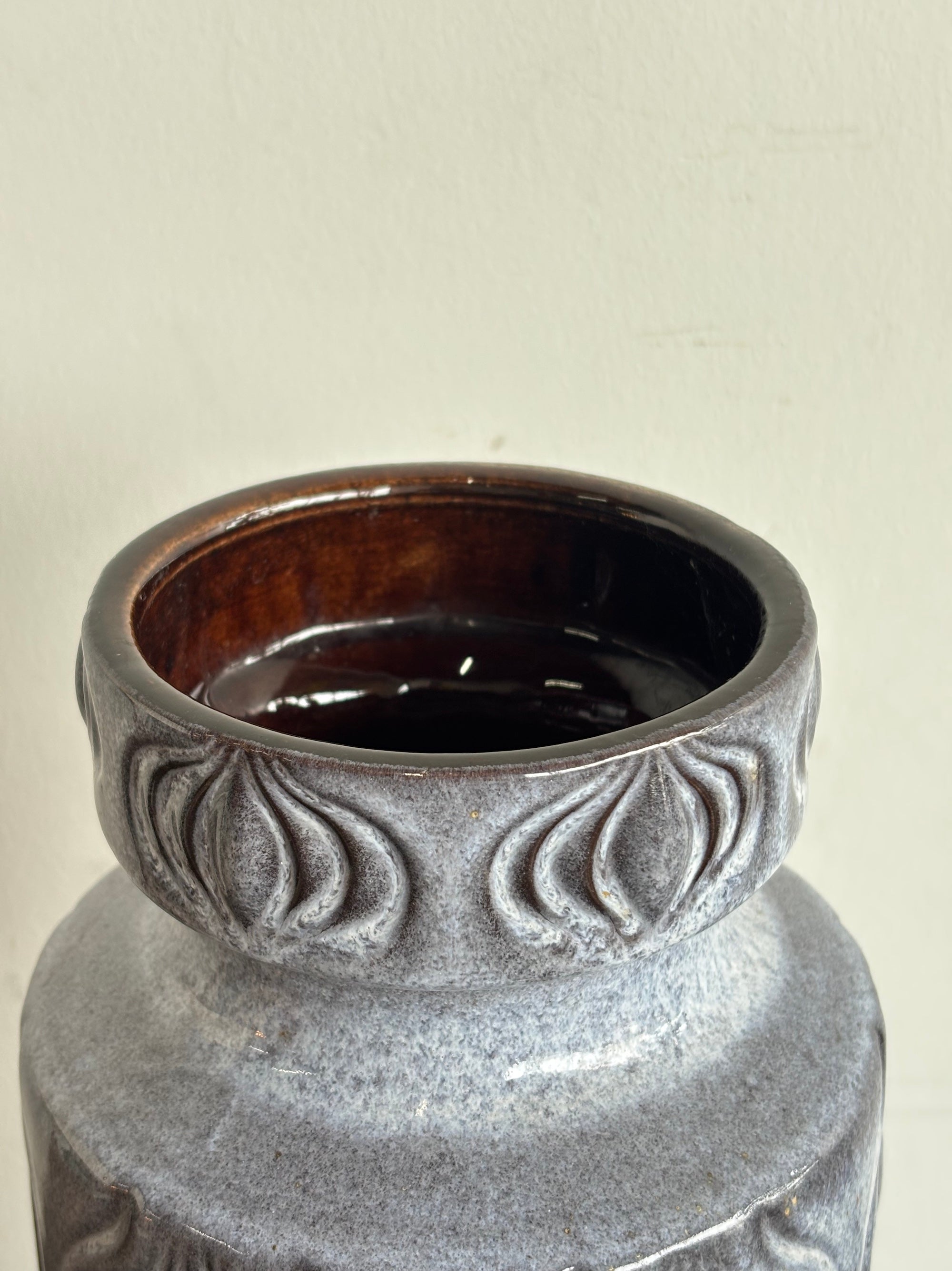 Scheurich 285/40 - Fat Lava - セラミック フラワーベース - 1960's-1970's , West Germany - cerote antiques