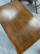 Oak wood coffee table<br> TAMAGAWA BASE