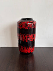 Scheurich 517/38 - Fat Lava - セラミック フラワーベース - 1960's-1970's , West Germany - cerote antiques