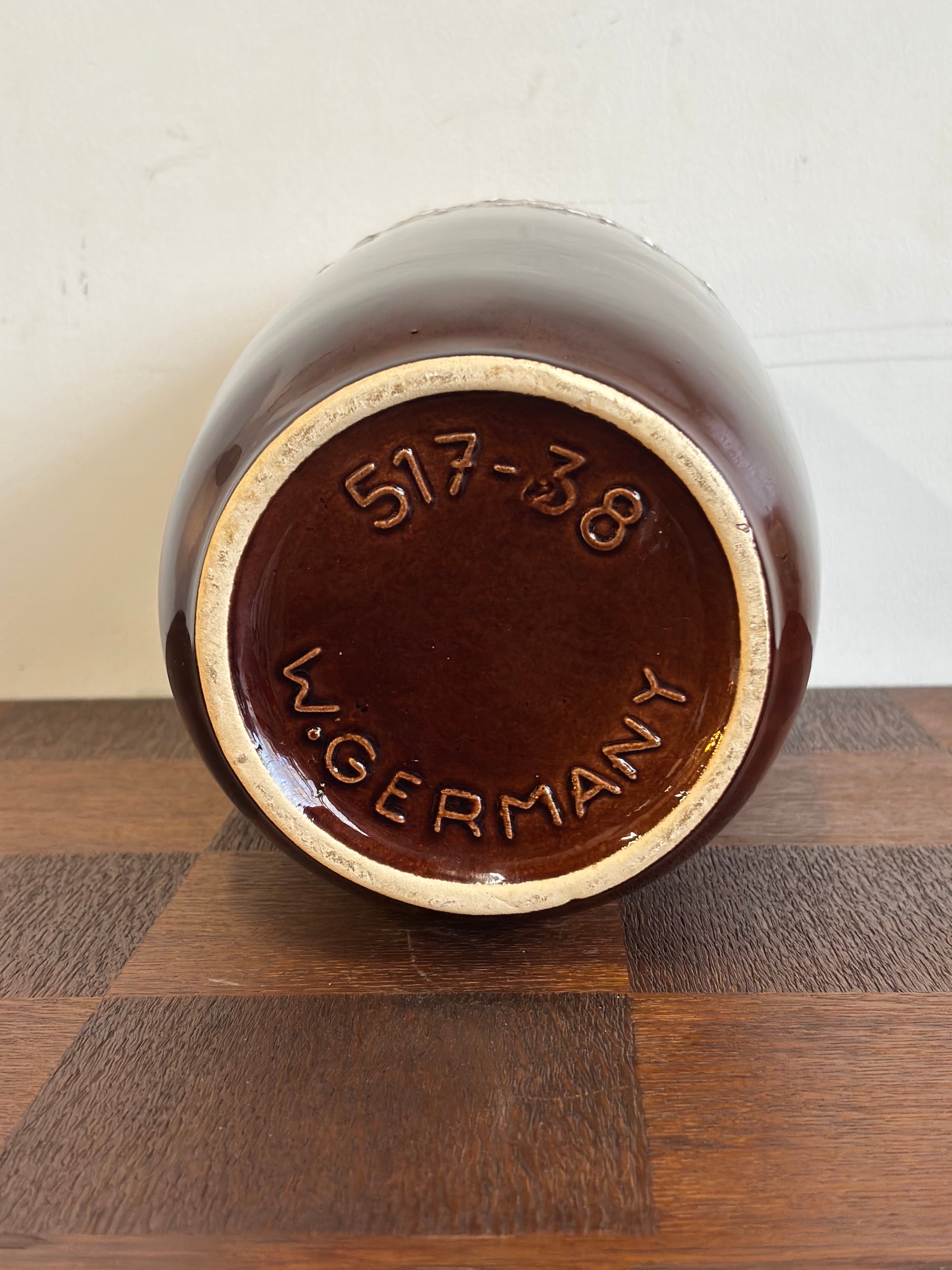Scheurich 517/38 - Fat Lava - セラミック フラワーベース - 1960's-1970's , West Germany
