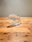 ライオンガラスオブジェ <br>cerote antiques