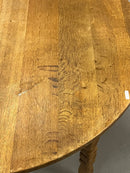 オークウッド ラウンドダイニングテーブル <br> TAMAGAWA BASE