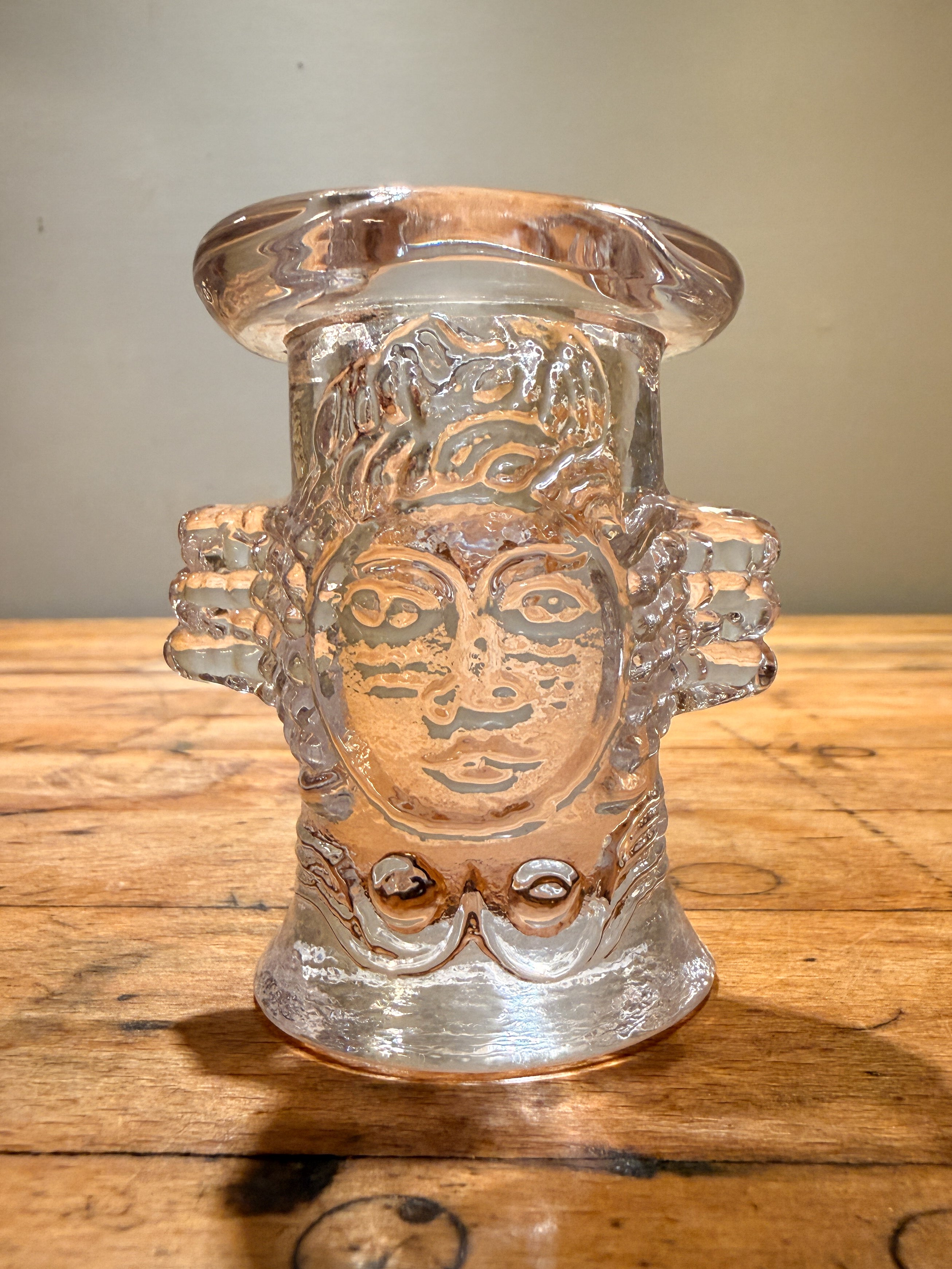 Kosta - ガラスキャンドルホルダー - Sweden - cerote antiques