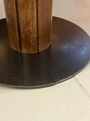 チークウッド ラウンドダイニングテーブル <br> TAMAGAWA BASE