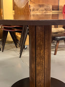 チークウッド ラウンドダイニングテーブル <br> TAMAGAWA BASE