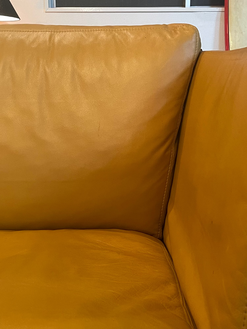 2シーターレザーソファ <br>1992’s  Denmark <br>TAMAGAWA BASE