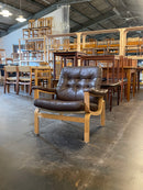 レザー ラウンジチェア <br> 大和店