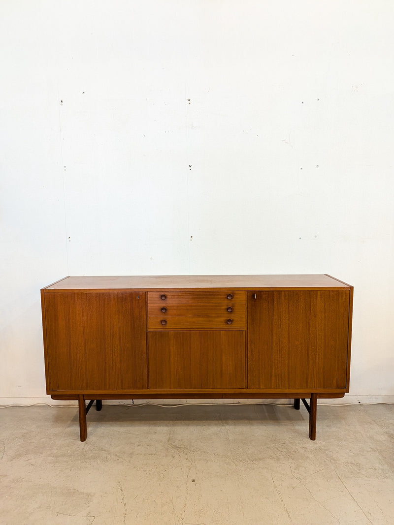 ヴィンテージウッドサイドテーブル SHARK ATTACK 送料込 LOW TABLE