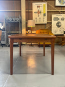 チークウッドエクステンションダイニングテーブル <br>1960's~1970's <br>TAMAGAWA BASE