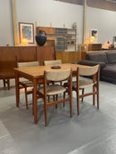 チークウッドエクステンションダイニングテーブル <br>1960's~1970's <br>TAMAGAWA BASE