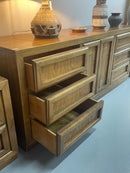 Oak wood coffee table<br> TAMAGAWA BASE