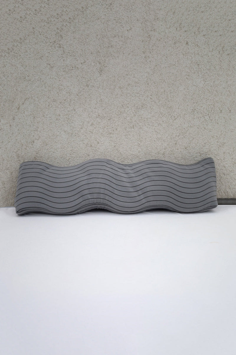 Fabric object "Wave line" Long Ash gray<br>reload