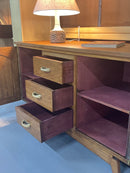 Oak wood coffee table<br> TAMAGAWA BASE