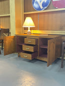 Oak wood coffee table<br> TAMAGAWA BASE