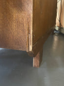 Oak wood coffee table<br> TAMAGAWA BASE