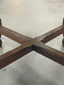 ウッドラウンドサイドテーブル <br>TAMAGAWA BASE