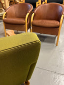 ファブリック ラウンジチェア <br>1970's , Denmark <br>TAMAGAWA BASE
