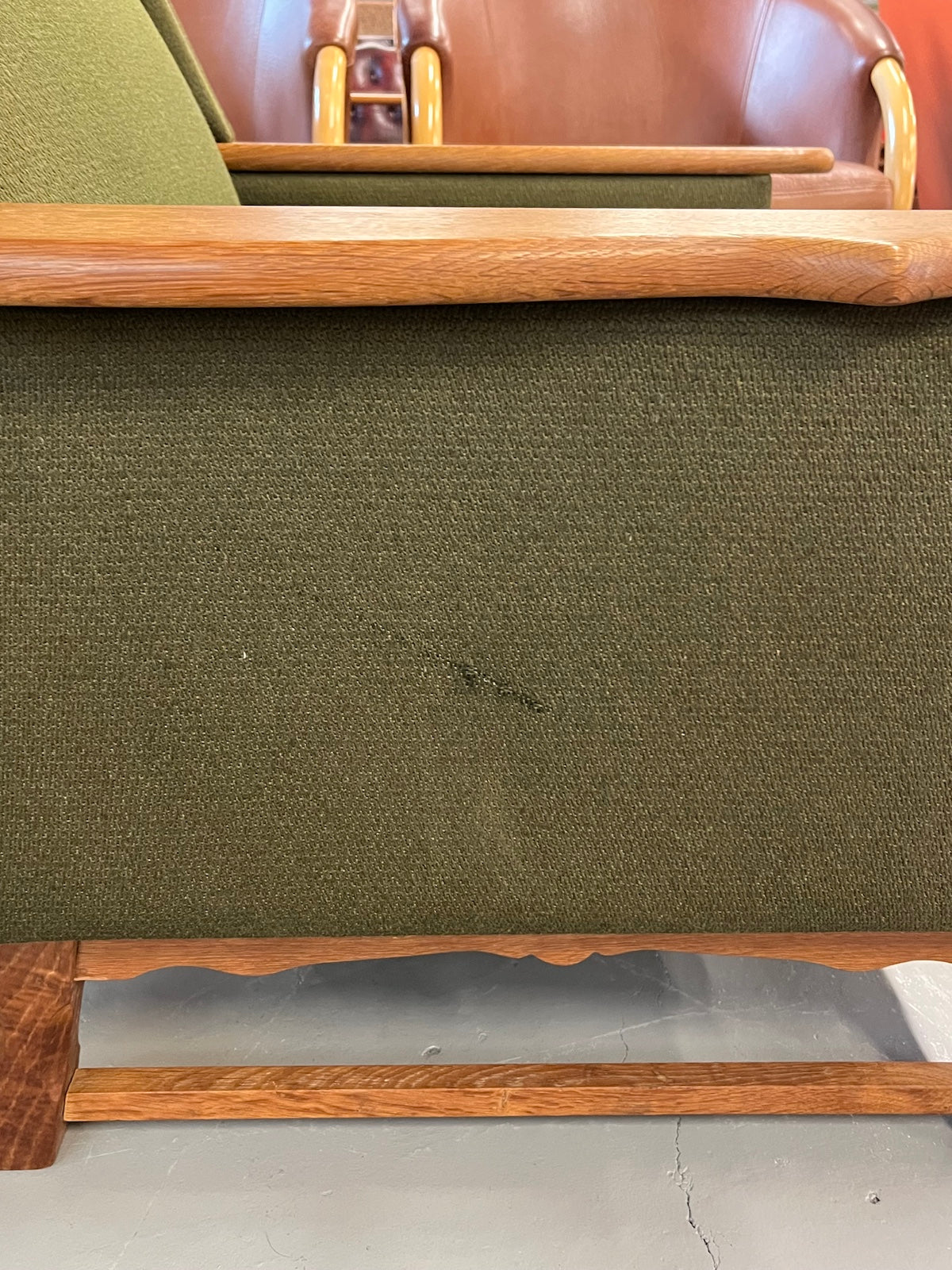 ファブリック  ハイバックラウンジチェア - 1970's , Denmark
