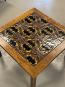 タイルトップ コーヒーテーブル <br> TAMAGAWA BASE