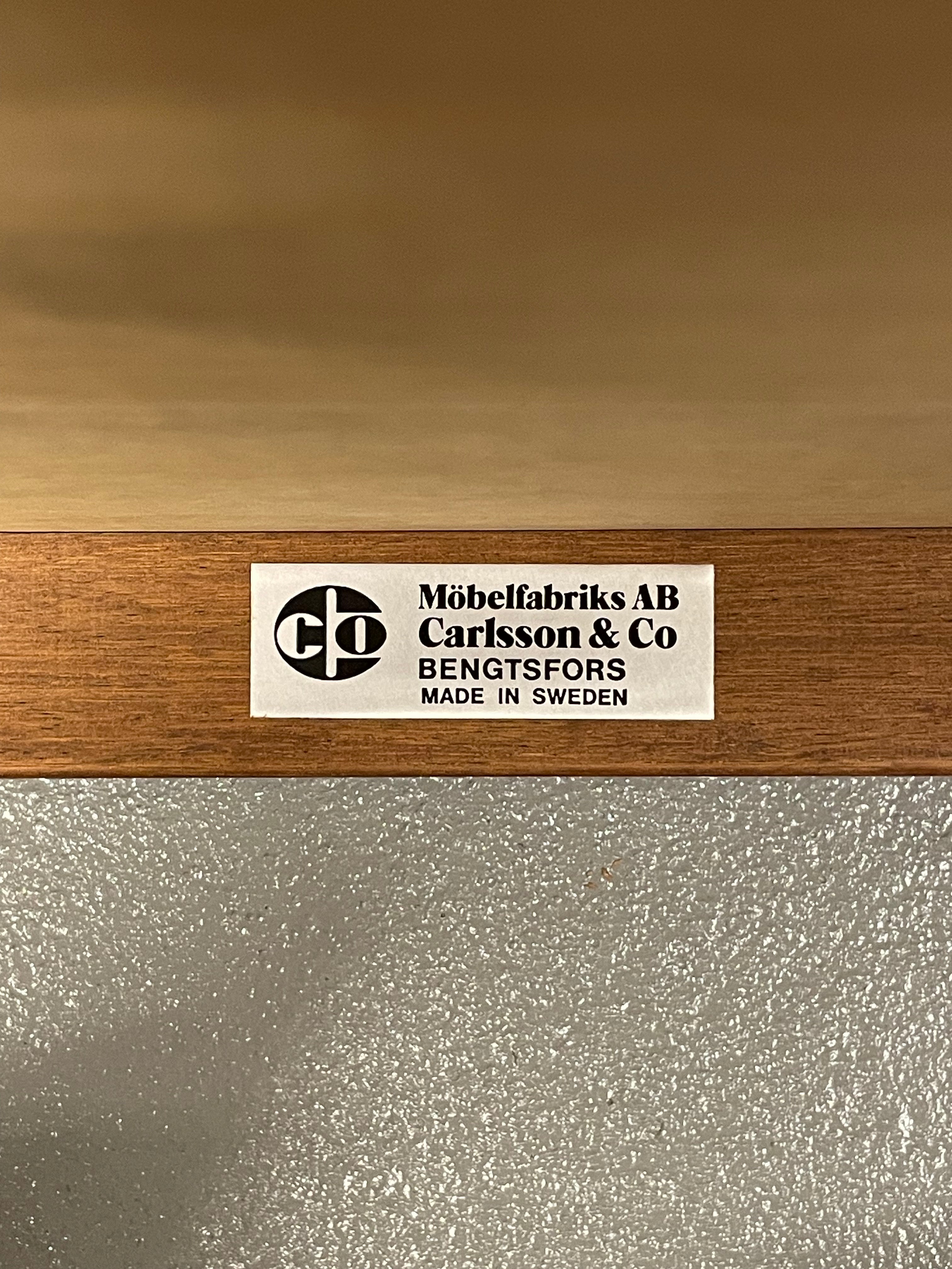 Möbelfabriks AB Carlsson & Co - チークウッド　コーヒーテーブル/サイドテーブル - 1960-80's , Sweden