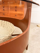 ガラストップコーヒーテーブル <br> cerote antiques - ヴィンテージ SHARK ATTACK