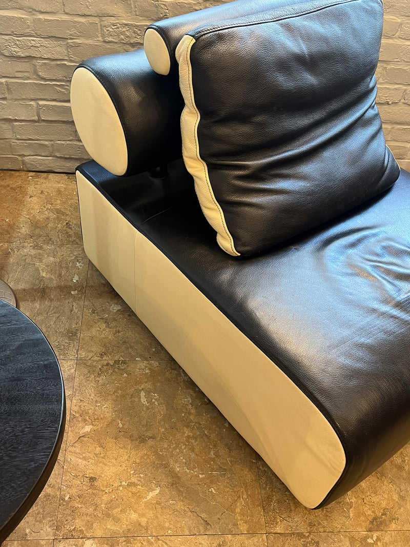 レザーラウンジチェア <br> cerote antiques - ヴィンテージ SHARK ATTACK