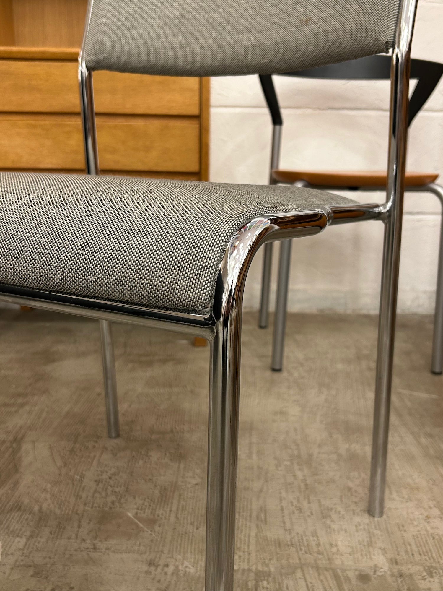 MÖNSTERÅS INDUSTRI AB - ダイニングチェア - 1983 , Sweden - cerote antiques