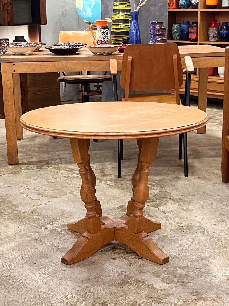 オークウッド ラウンドテーブル <br> cerote antiques