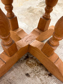 オークウッド ラウンドテーブル <br> cerote antiques