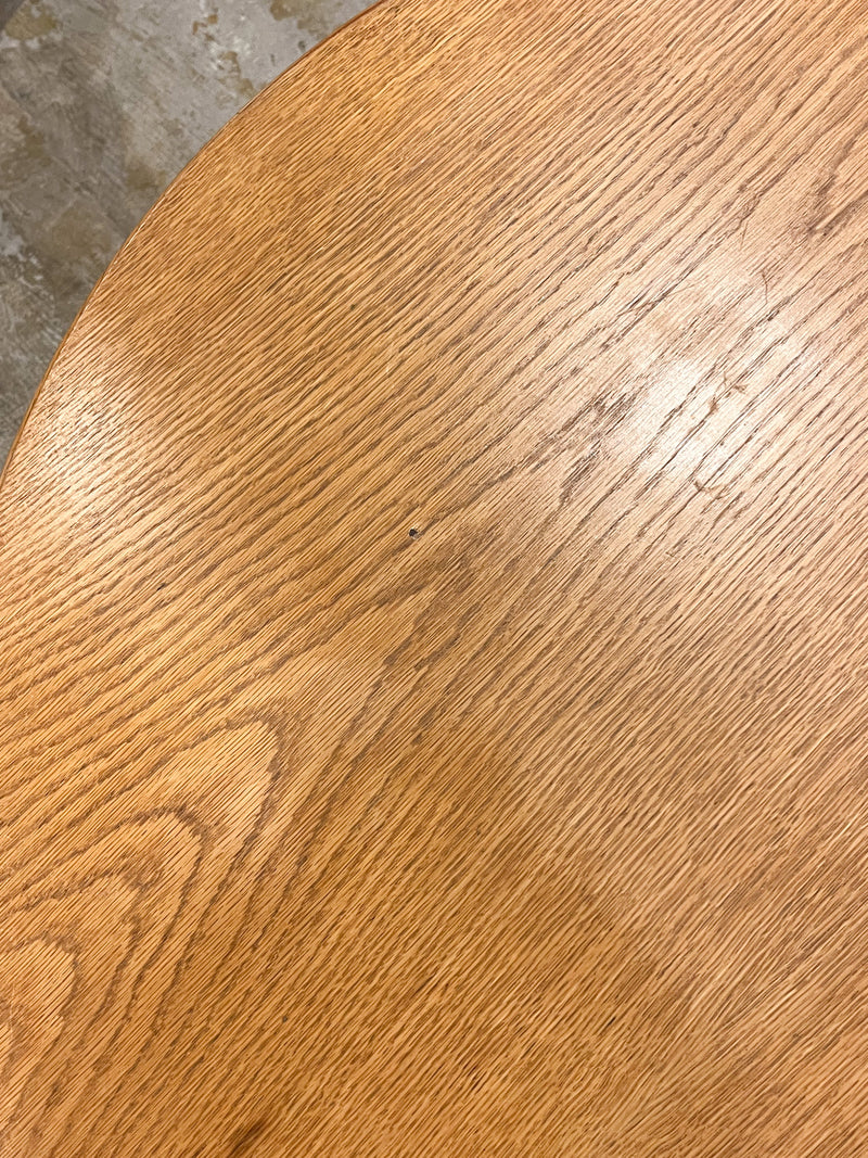 オークウッド ラウンドテーブル <br> cerote antiques