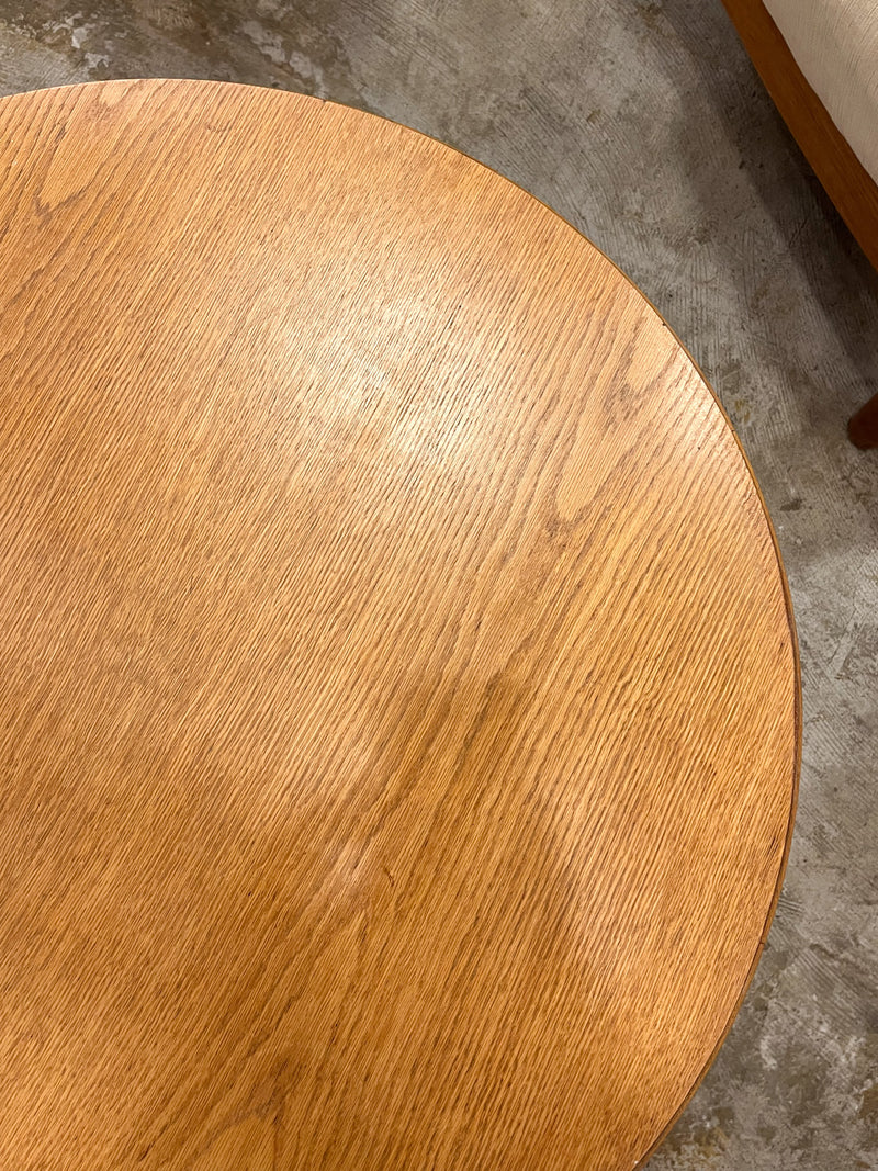 オークウッド ラウンドテーブル <br> cerote antiques