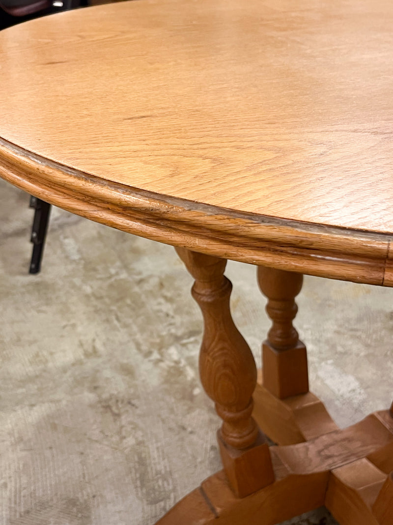 オークウッド ラウンドテーブル <br> cerote antiques