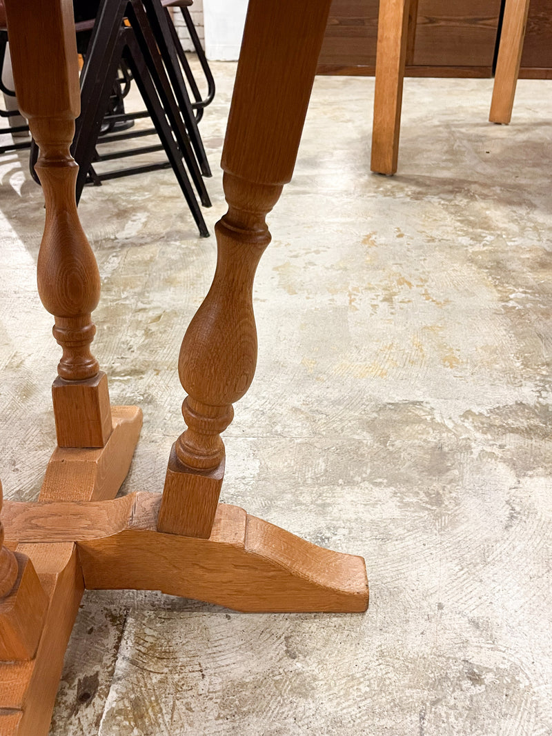 オークウッド ラウンドテーブル <br> cerote antiques