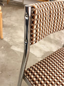 クロームスチール ダイニングチェア <br>cerote antiques