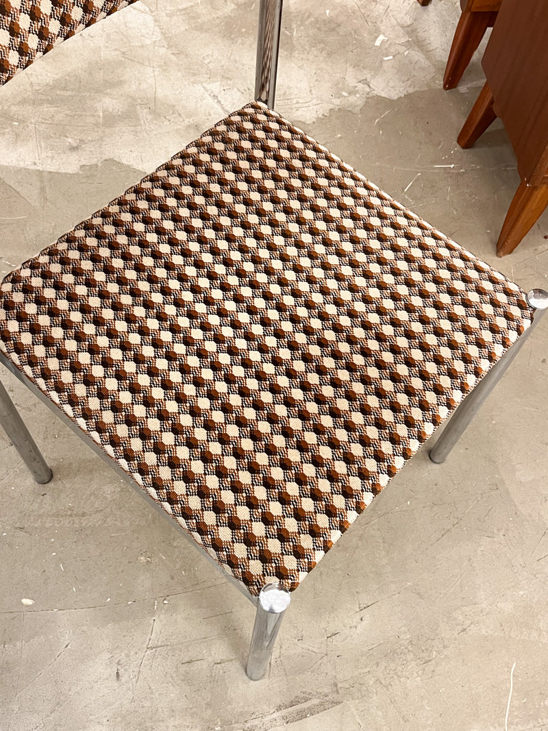 クロームスチール ダイニングチェア <br>cerote antiques