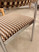 クロームスチール ダイニングチェア <br>cerote antiques