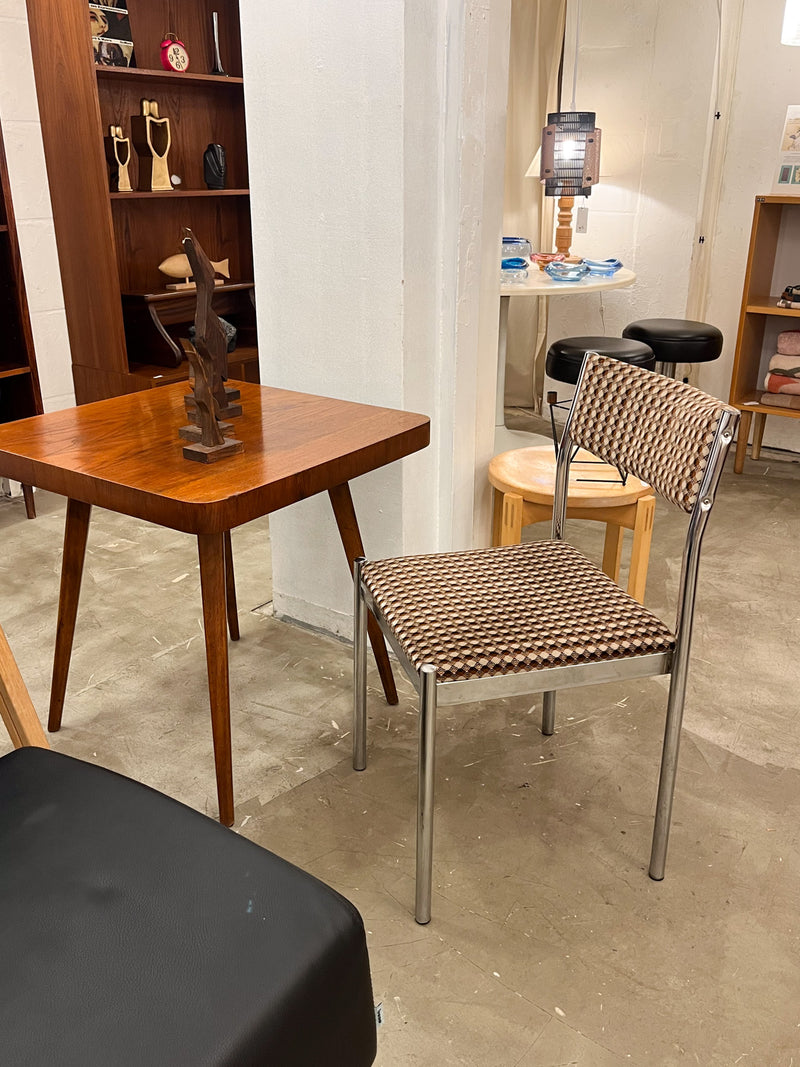 クロームスチール ダイニングチェア <br>cerote antiques