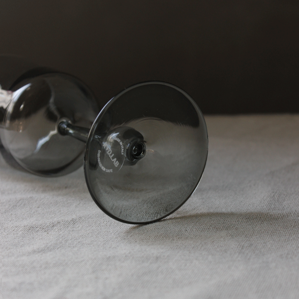 R+D.LAB<br>mod. Luisa | calice -fog gray Glass set<br>bob's box - ヴィンテージ SHARK ATTACK