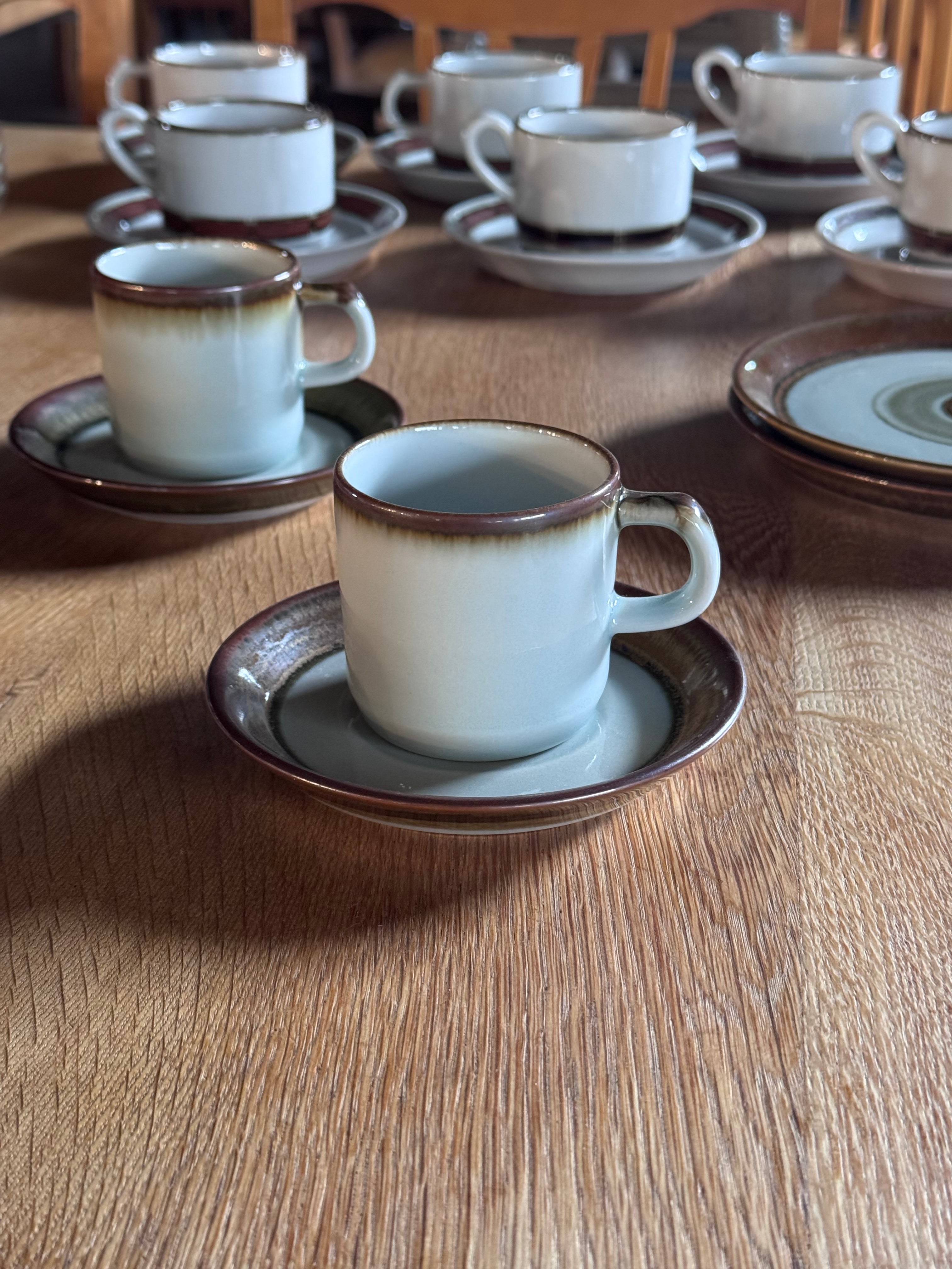 Desiree - "Diskos" セラミック カップ&ソーサー - Denmark - cerote antiques