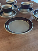 Höganäs Keramik , Hertha Bengtson <br>"AGAT" セラミック プレート <br>1960's , Sweden <br>reload店
