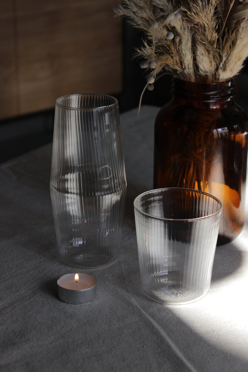 mod. Luisa | bonne nuit -millerighe   Carafe&Glass set<br>bob's box