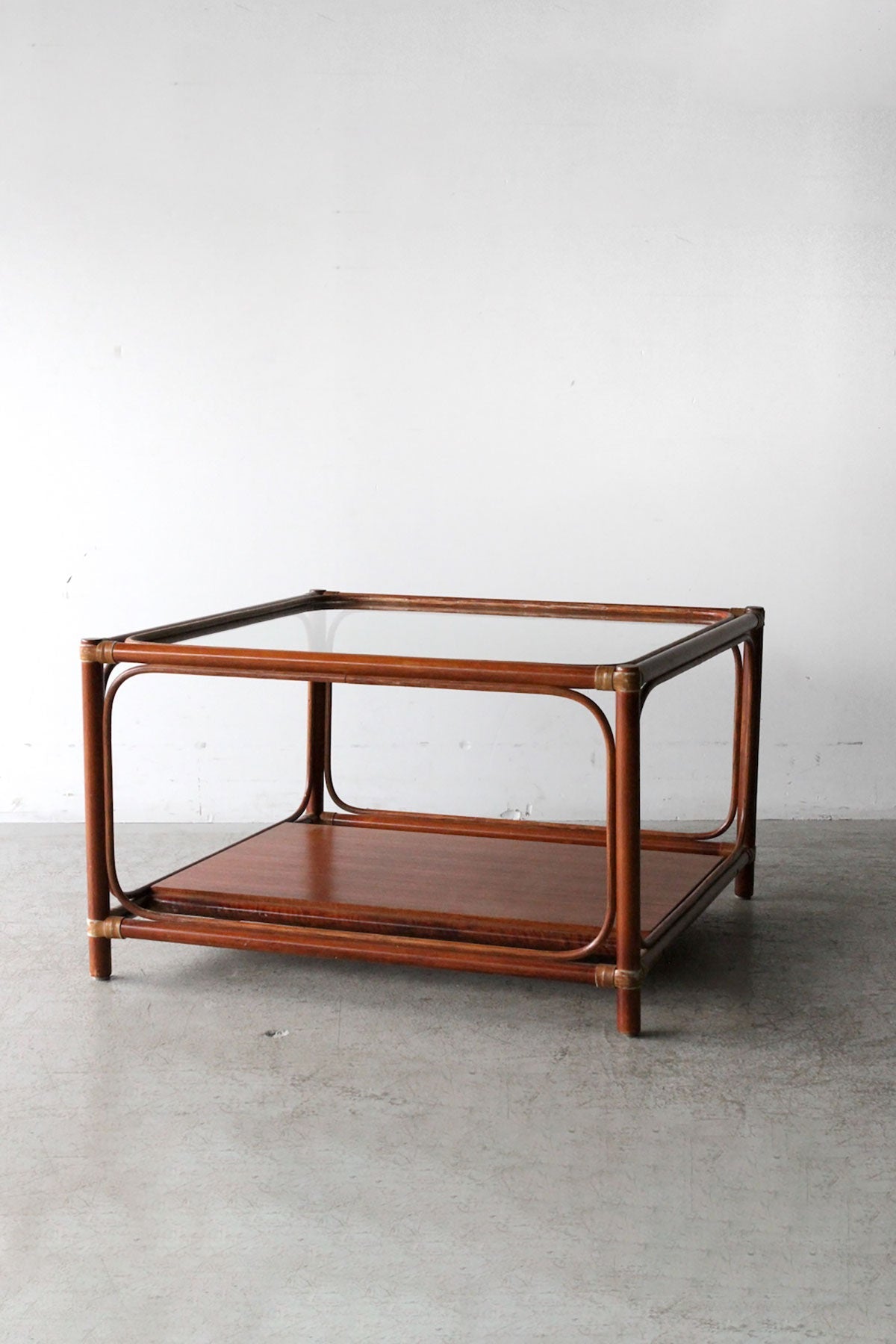 ガラストップ コーヒーテーブルヴィンテージ大阪店