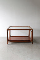 ガラストップ コーヒーテーブル<br>ヴィンテージ<br>大阪店 - ヴィンテージ SHARK ATTACK