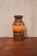 Scheurich 523/18 <br>Fat Lava <br>セラミック フラワーベース <br>1960's-1970's , West Germany <br>reload店